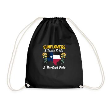 Texas Wildflowers Season Fields Flowers Texas - Sac de sport léger - noir - Devant