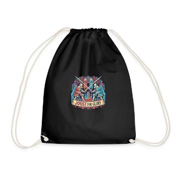 Armure médiévale de la Renaissance Knight Knight - Sac de sport léger - noir - Devant