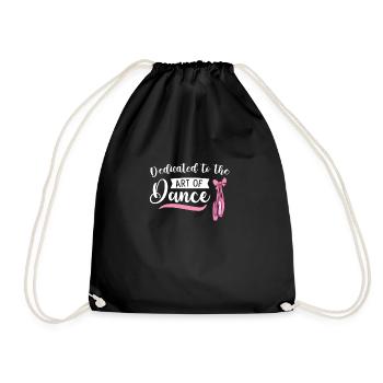 Ballet Ballerine Danse Danseuse Danse Ballet - Sac de sport léger - noir - Devant