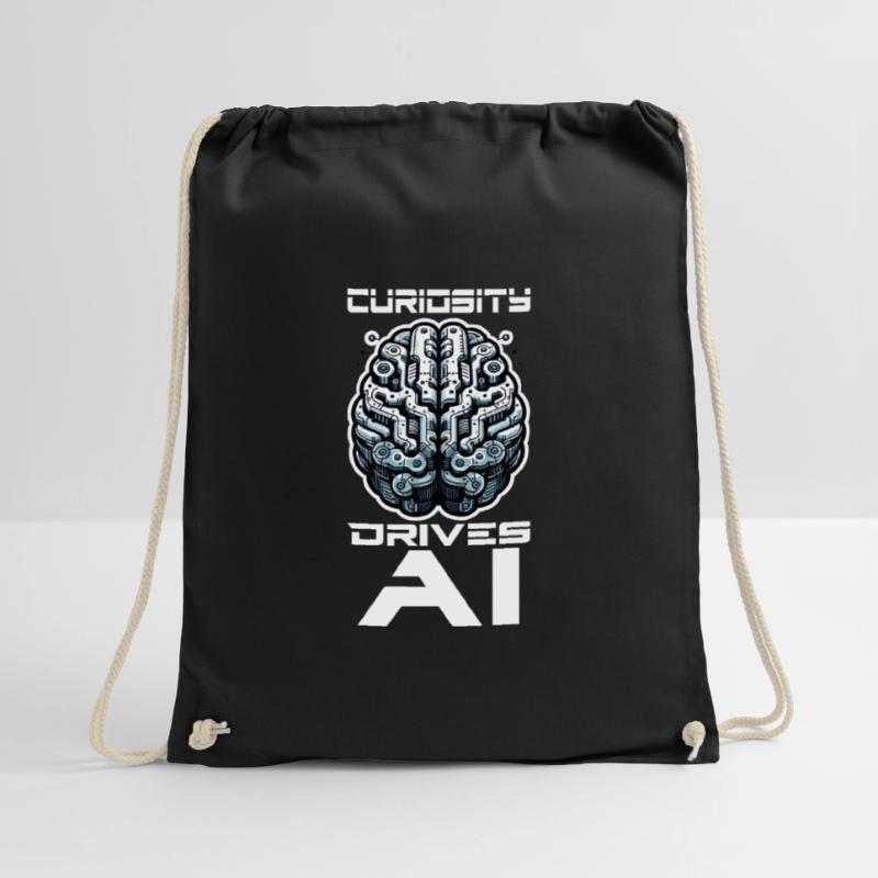 Artificial intelligence, machine learning, data Drawstring Bag