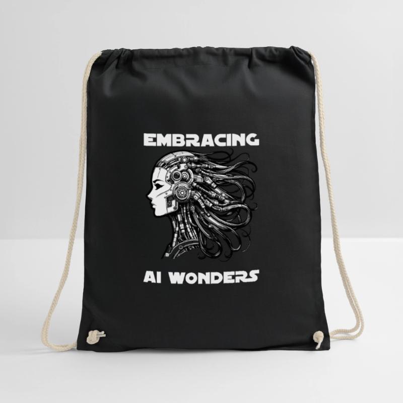 Artificial Intelligence, Machine Learning, Data Drawstring Bag