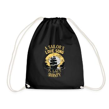 Sailors Sea Shanty Singing Ship Adventures - Sac de sport léger - noir - Devant