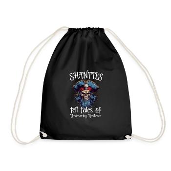 Sailors Sea Shanty Singing Ship Adventures - Sac de sport léger - noir - Devant