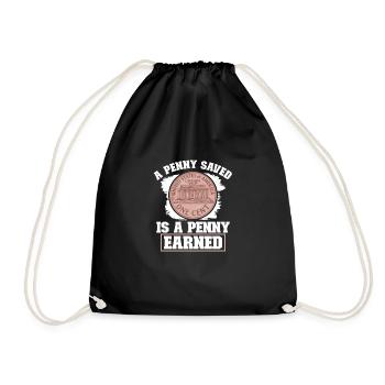 Collection de pièces de monnaie amusante pour les collectionneurs de pièces de monnaie et - Sac de sport léger - noir - Devant