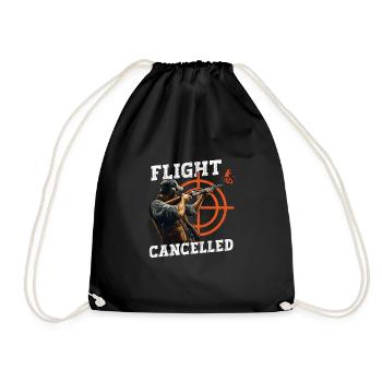 Clay Pigeon Shooting Clay Pigeon Shooting Shooting - Drawstring Bag - black - Front