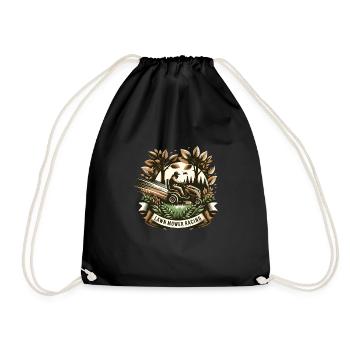 Tondeuse à gazon Tondeuse à gazon de course Tondeuse à gazon de course - Sac de sport léger - noir - Devant