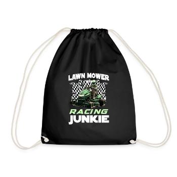Tondeuse à gazon Tondeuse à gazon de course Tondeuse à gazon de course - Sac de sport léger - noir - Devant