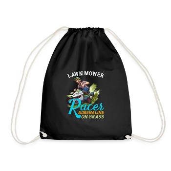 Tondeuse à gazon Tondeuse à gazon de course Tondeuse à gazon de course - Sac de sport léger - noir - Devant