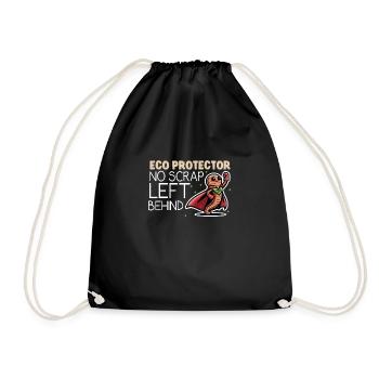 Lombriciculture Jardinage de vers de terre Vermiculture - Sac de sport léger - noir - Devant