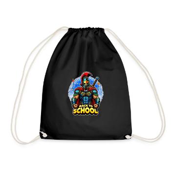Gladiator School Teacher Of Ancient Rome - Drawstring Bag - black - Front