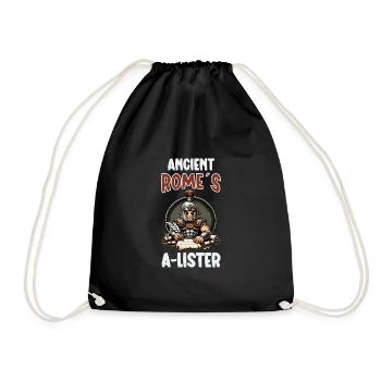 Jules César Histoire romaine Empire romain - Sac de sport léger - noir - Devant