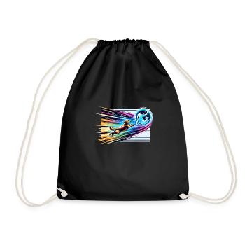 Paranormal Investigator Ghost Halloween Evp Haunte - Drawstring Bag - black - Front