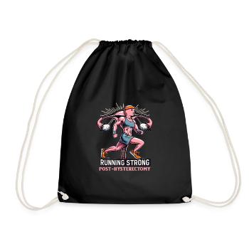 Hystérectomie pour restaurer la - Sac de sport léger - noir - Devant