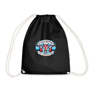 Hystérectomie pour restaurer la - Sac de sport léger - noir - Devant