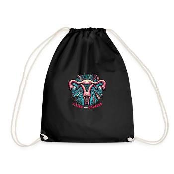 Chirurgie d'hystérectomie pour restaurer le - Sac de sport léger - noir - Devant