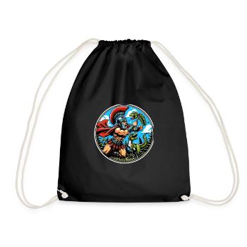Jules César Histoire romaine Empire romain - Sac de sport léger - noir - Devant