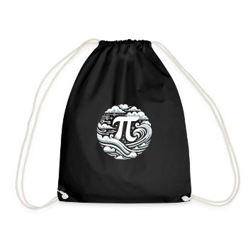 Funny Pi Day 2024 3.14 Pi Symbole numérique Mathématiques - Sac de sport léger - noir - Devant