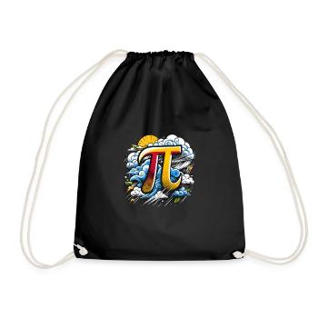 Funny Pi Day 2024 3.14 Pi Symbole numérique Mathématiques - Sac de sport léger - noir - Devant