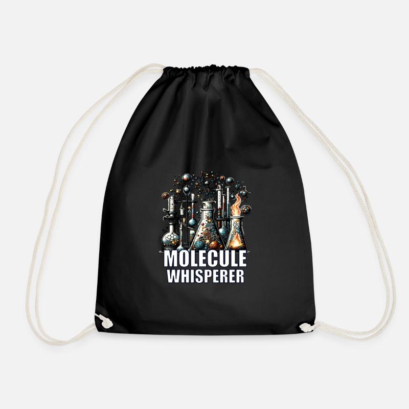 Organic chemistry, chemistry students, chemistry - Drawstring Bag - black