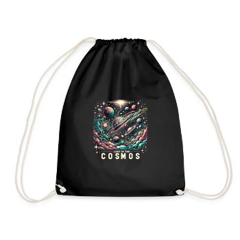 Astrophotography Astronomy Space Camera - Drawstring Bag - black - Front