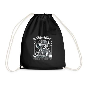 Astrophotographie Astronomie Caméra spatiale - Sac de sport léger - noir - Devant