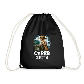Ethical Hacking Analyst Ethical Cyber Security - Turnbeutel - Schwarz - Vorne