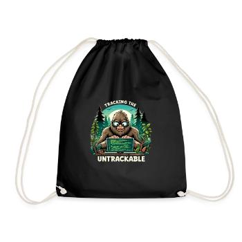 Ethical Hacking Analyst Ethical Cyber Security - Drawstring Bag - black - Front