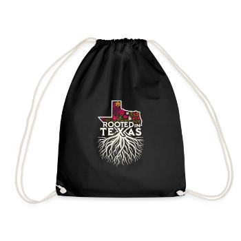 Texas Wildflowers Season Fields Flowers Texas - Drawstring Bag - black - Front