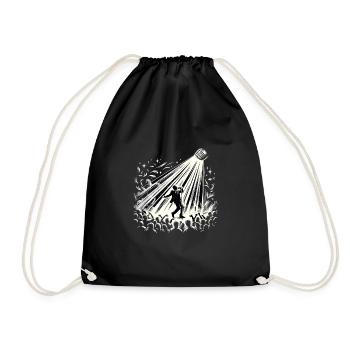 Poetry Slam Writer Poet Literature Slam Poetry Day - Drawstring Bag - black - Front