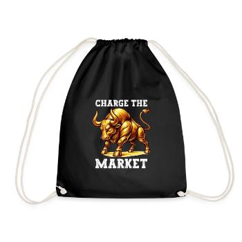 Gold Trader Forex Trader XAUUSD Trader - Turnbeutel - Schwarz - Vorne