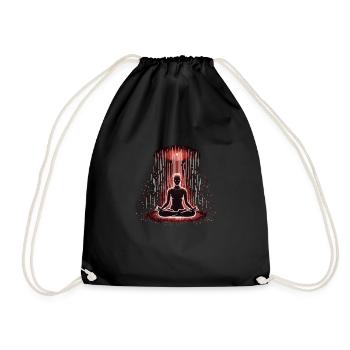 Red Light Therapy Low-level Laser Therapy for - Drawstring Bag - black - Front
