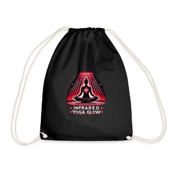 Red Light Therapy Low-level Laser Therapy for - Drawstring Bag - black - Front