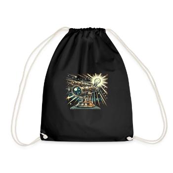 Astrophotographie Astronomie Caméra spatiale - Sac de sport léger - noir - Devant