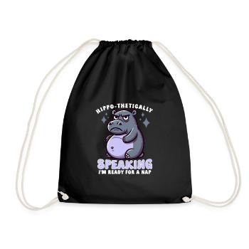 Pregnancy Announcement "Maternity Expectant - Drawstring Bag - black - Front