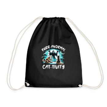 Chien d'horreur Halloween Spooky Dog Lover Chien gothique - Sac de sport léger - noir - Devant
