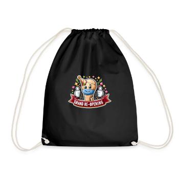 Hip Replacement Surgery Hip Surgery Post-op - Drawstring Bag - black - Front