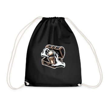 Hip Replacement Surgery Hip Surgery Post-op - Drawstring Bag - black - Front