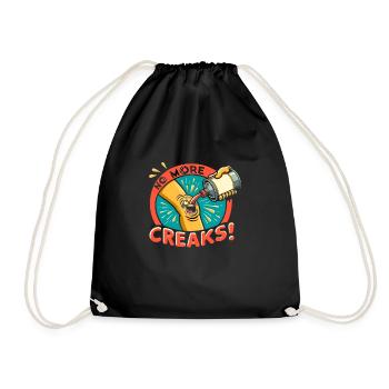 Hip Replacement Surgery Hip Surgery Post-op - Drawstring Bag - black - Front