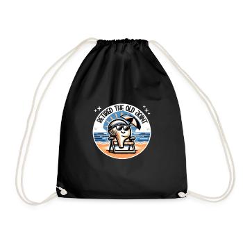 Hip Replacement Surgery Hip Surgery Post-op - Drawstring Bag - black - Front