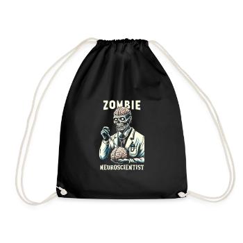 Psychological Horror psychiatric suspense - Drawstring Bag - black - Front