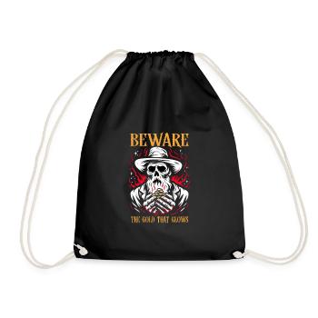 Cowboy Barn Bull Rider Rodeo Country Western - Turnbeutel - Schwarz - Vorne