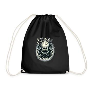 Psychological Horror psychiatric suspense - Drawstring Bag - black - Front