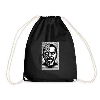 Psychological Horror psychiatric suspense - Drawstring Bag - black - Front