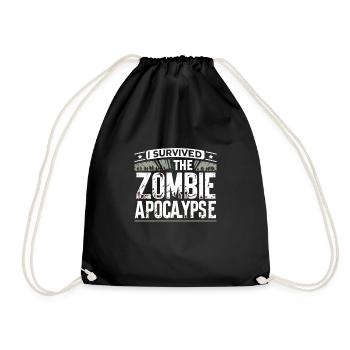 Horrorfilm-fan Zombie-horror Klassischer - Turnbeutel - Schwarz - Vorne