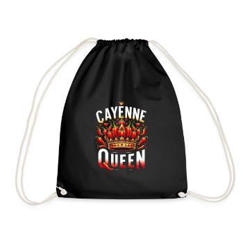 Lovers of spicy food, Chili Peppers Chef - Drawstring Bag - black - Front