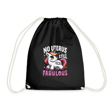 Hystérectomie pour restaurer la - Sac de sport léger - noir - Devant