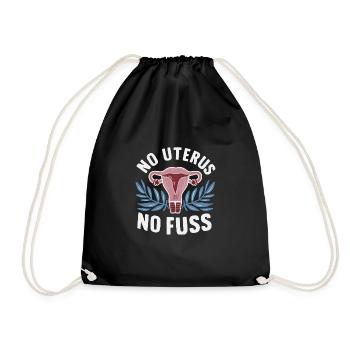 Hystérectomie pour restaurer la - Sac de sport léger - noir - Devant