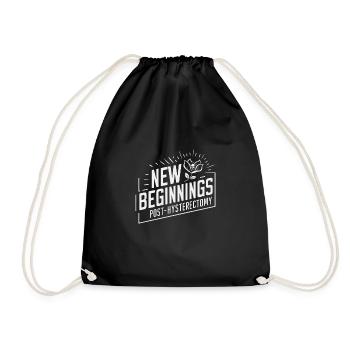 Hystérectomie pour restaurer la - Sac de sport léger - noir - Devant