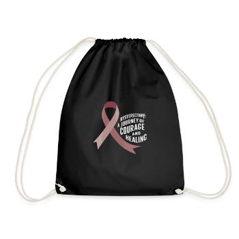 Hystérectomie pour restaurer la - Sac de sport léger - noir - Devant