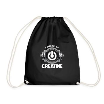Musculation, Powerlifting, Haltération, Fitness - Sac de sport léger - noir - Devant